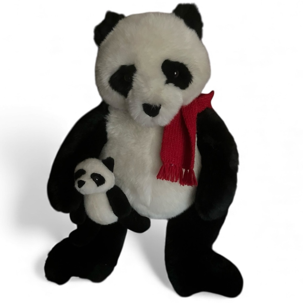 Gund Panda Smithsonian 2001 Wish Bear NWT